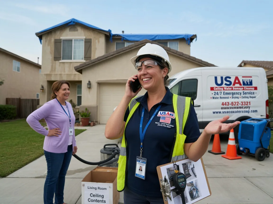 Ceiling Water Damage Restoration Waukau, WI FAQs